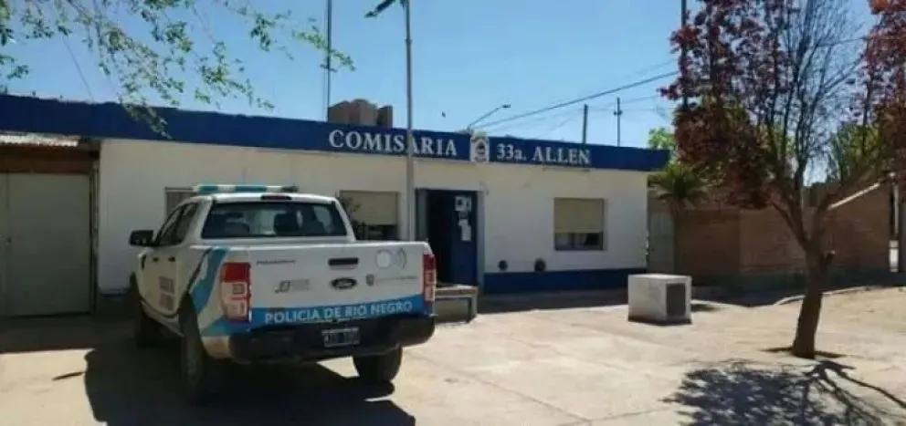 El caso es investigado por personal de la Comisaría 33 de Allen. Foto archivo
