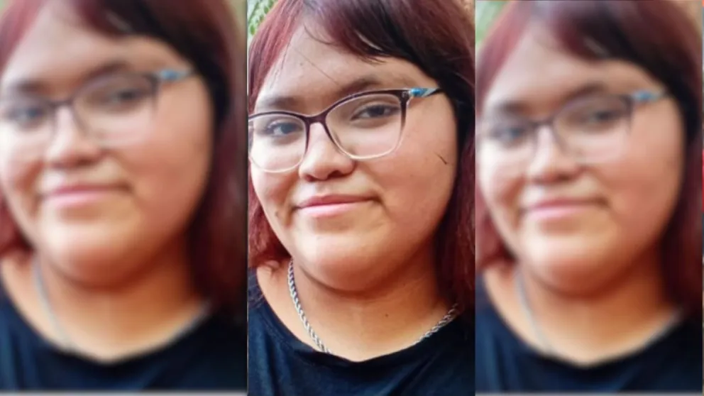 La Fiscalía de General Roca y la Policía de Río Negro solicitaron la colaboración de la comunidad para dar con el paradero de Xiomara Candela Marín, de 16 años. Foto cortesía Policía de Rio Negro