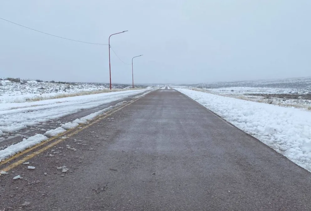 La ruta volvió a quedar habilitada tras los trabajos de Vialidad. Foto gentileza 
