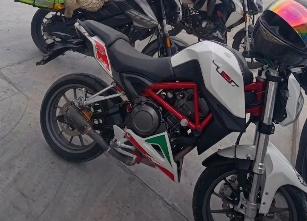 Las motos las robaron a la madrugada. Foto gentileza