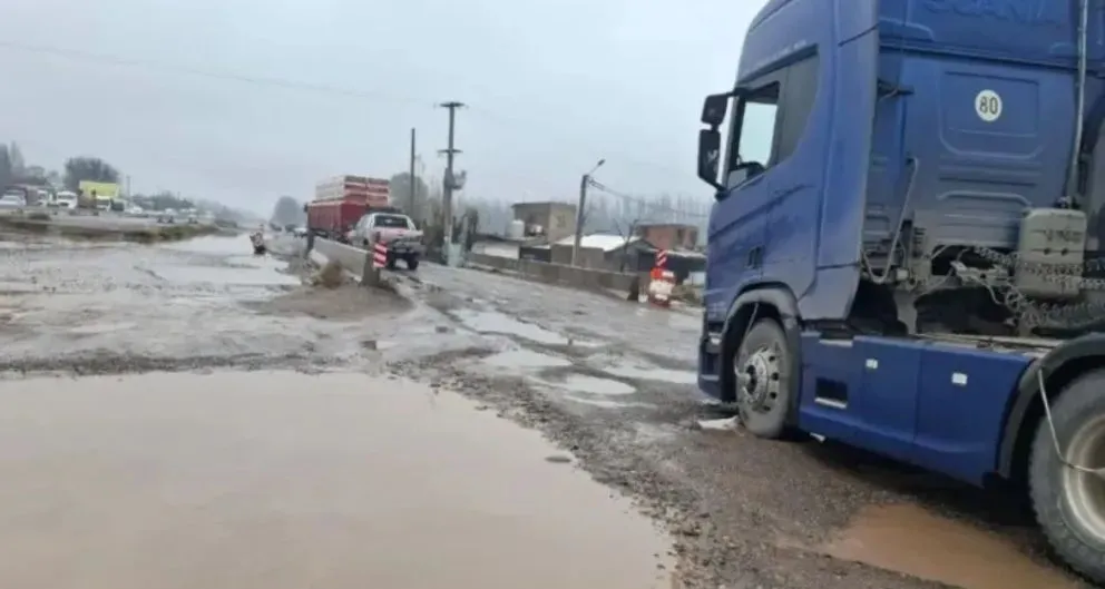 A la altura del Puente 83 es donde m&aacute;s se resinti&oacute; el tr&aacute;fico. 
