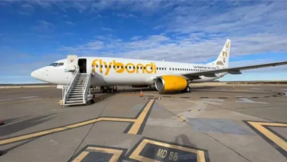 La empresa Flybondi continúa con sus problemas financieros, que impactan en los usuarios. Foto: archivo.
