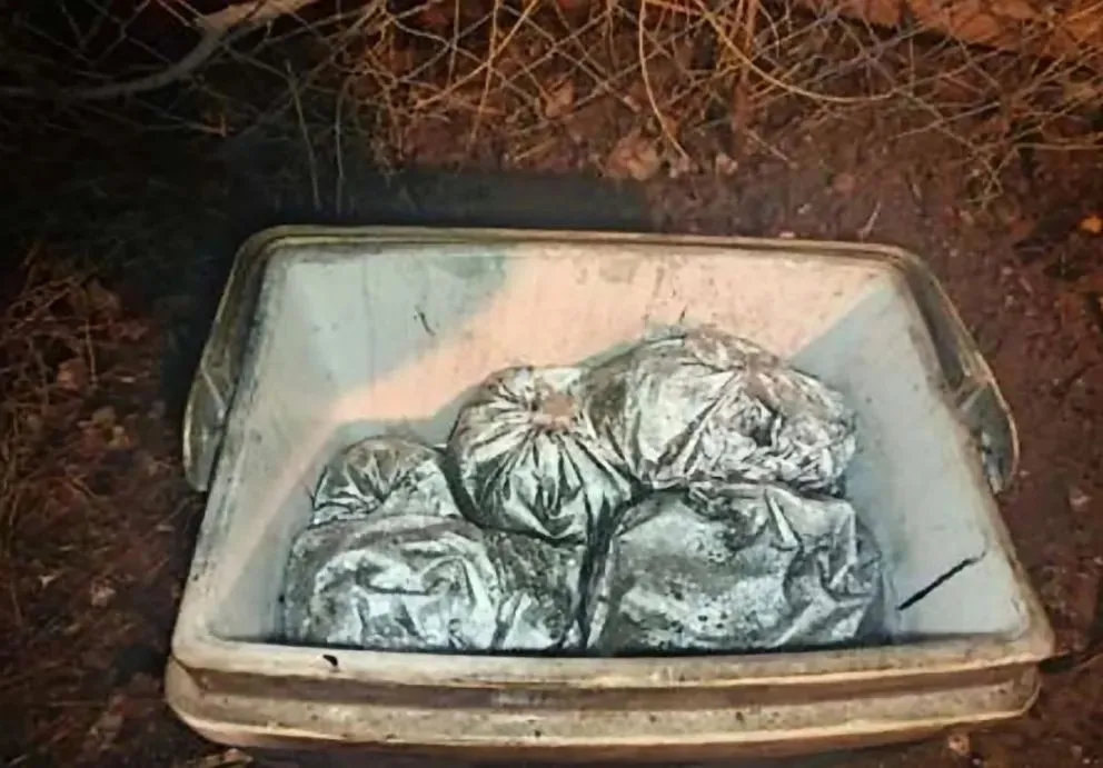 Los bomberos descubrieron la droga y las armas mientras sofocaban el incendio. (Foto: gentileza)