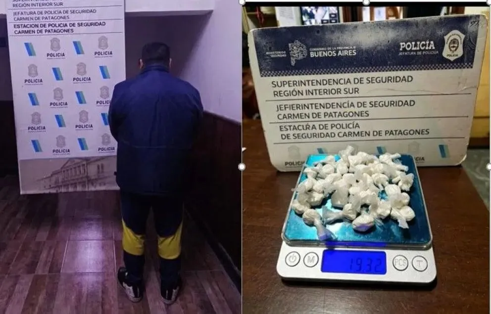 Un hombre de 30 años fue aprehendido durante las primeras horas del domingo tras un control en la vía pública. (Foto: gentileza)