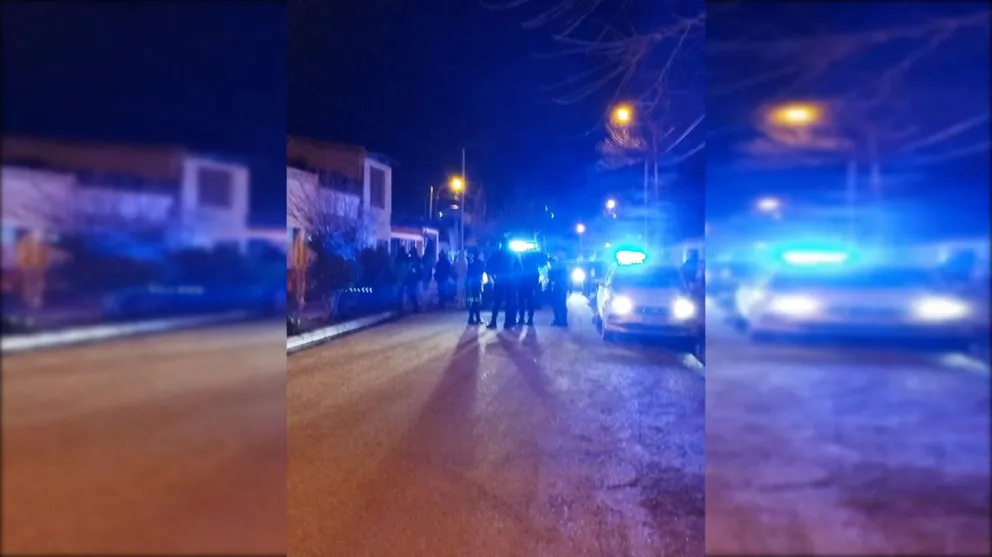 En el barrio hubo un importante despliegue policial. Foto: gentileza