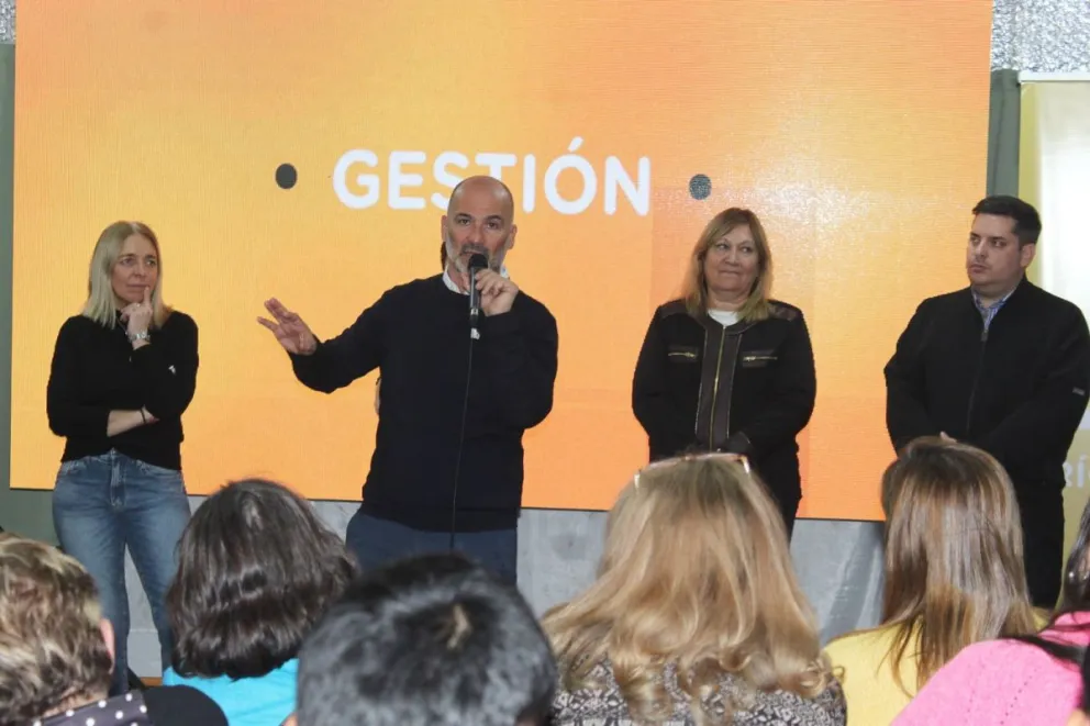 Los referentes del partido a nivel nacional enviaron sus mensajes de apoyo a Juan Martín. Foto gentileza 