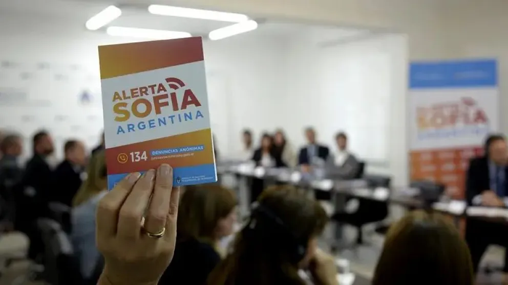 El sistema de búsqueda Alerta Sofía tiene alcance nacional