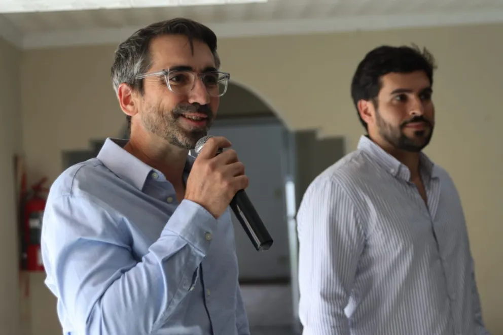 Desde la empresa OPS detallaron que servicios requiere la obra. Foto Tania Domenicucci