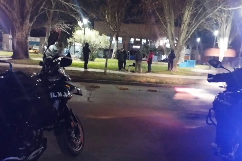 Participó personal de la BMA y de la Unidad Regional II. Foto: policía de Río Negro