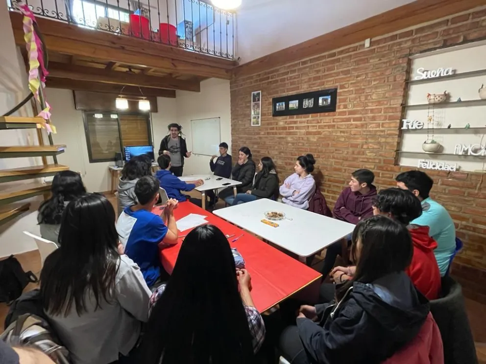 La sede de la Fundación Si funciona hace cinco años en Roca. Foto: gentileza