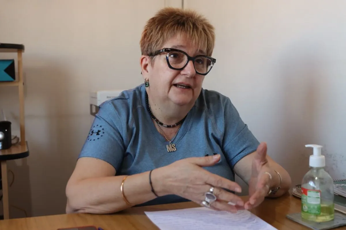 Silvina sostiene que es fundamental el acompa&ntilde;amiento en la formaci&oacute;n profesional. Foto: Tania Domenicucci