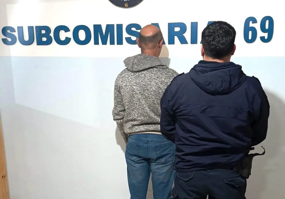 Ayer en la zona norte de Roca detuvieron a un hombre por violar una prohibición de acercamiento. Foto gentileza
