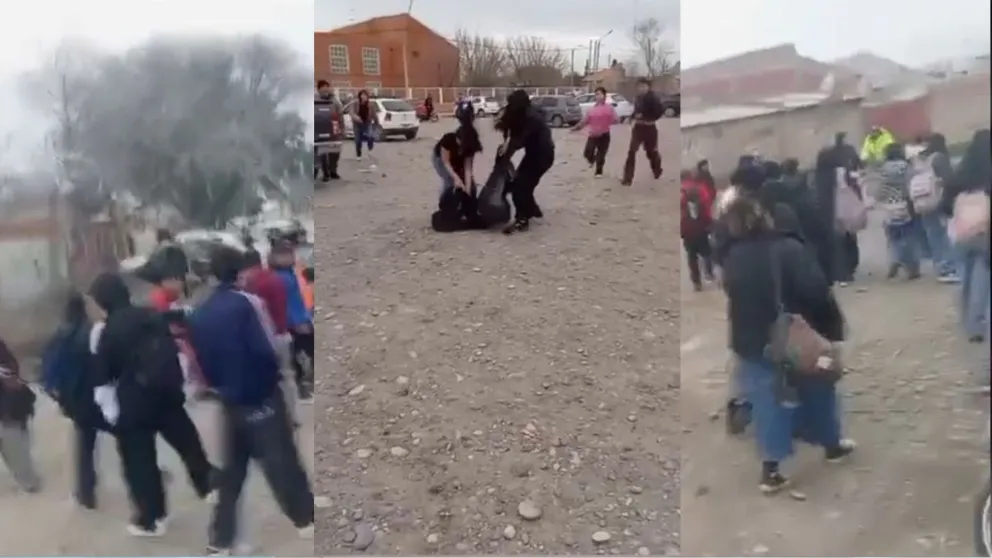 La ESRN 116 de Barrio Nuevo fue escenario de un episodio de violencia ocurrido en el exterior del establecimiento, durante el horario de salida del turno tarde. Foto cortesía