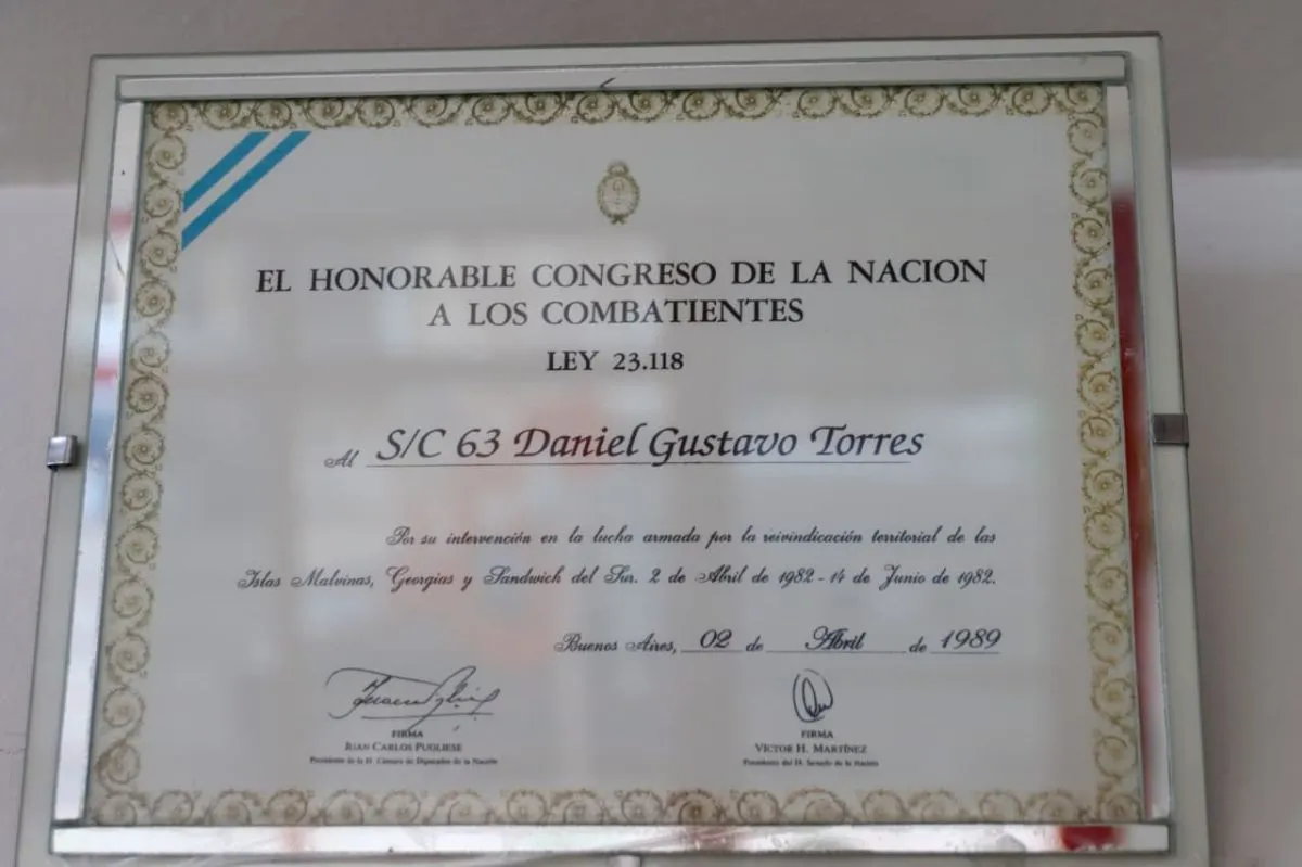 El reconocimiento por parte del Senado de la Naci&oacute;n. Foto: Tania Domenicucci