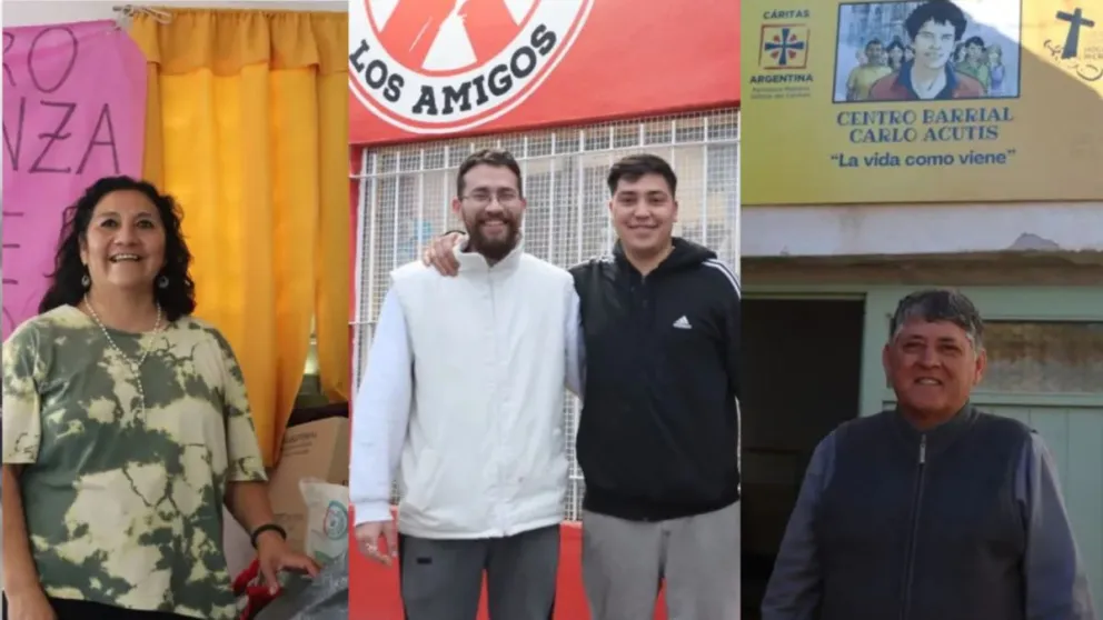 La solidaridad también se expresa en acciones cotidianas: vecinos, familias y organizaciones de General Roca que impulsan colectas, brindan alimentos, ropa, acompañamiento y distintas formas de ayuda a quienes atraviesan situaciones difíciles. Foto ANR