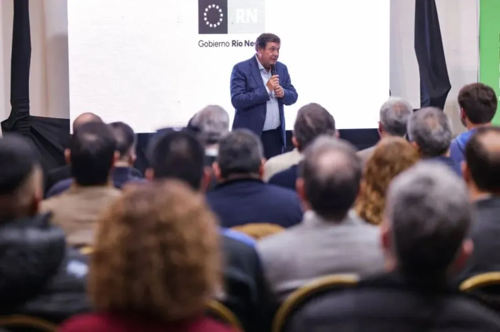 El funcionario dio detalles clave sobre los pasos a seguir. Foto: Gobierno de Río Negro.