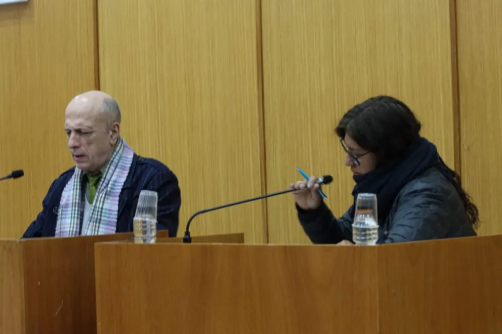 Yolanda Livera declaró durante varias horas en los tribunales de Roca, donde dio su versión sobre distintos hechos investigados en la causa Lola Tour. Foto: Tania Domenicucci archivo