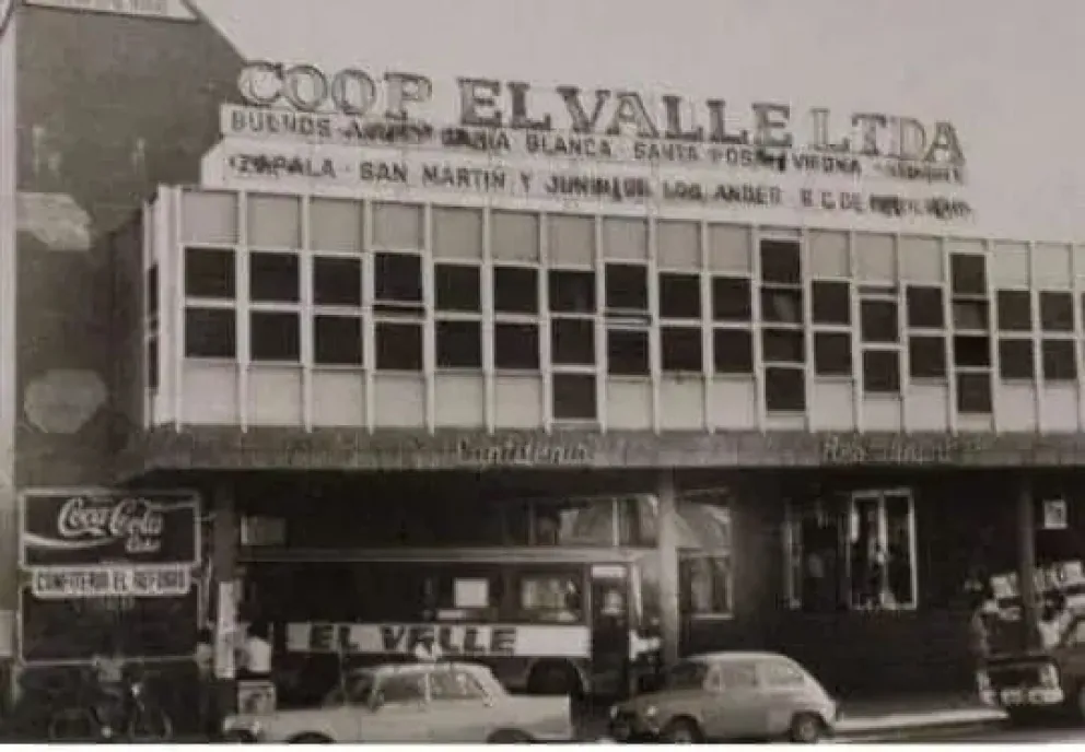 La terminal El Valle fue un lugar que los roquenses recuerdan con mucha nostalgia. Foto gentileza