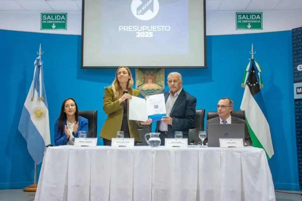 La intendenta María Emilia Soria presentará este lunes el proyecto de Presupuesto Municipal 2027. Foto: archivo