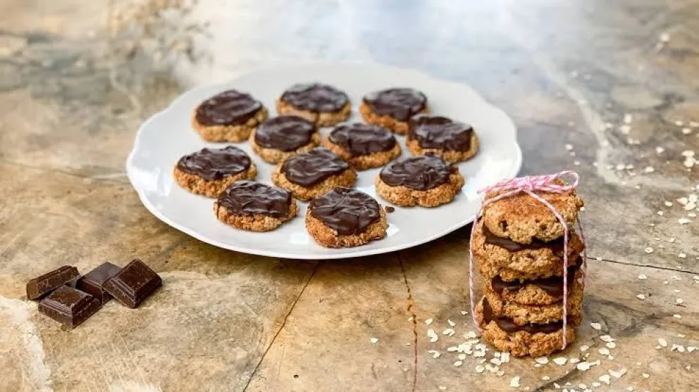 Estas galletitas son una delicia. 