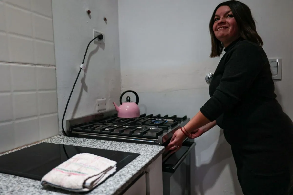 La ampliaci&oacute;n de la red de gas en el barrio Procrear alcanz&oacute; a 36 familias y demand&oacute; una inversi&oacute;n de $151 millones. Foto: Gobierno de R&iacute;o Negro