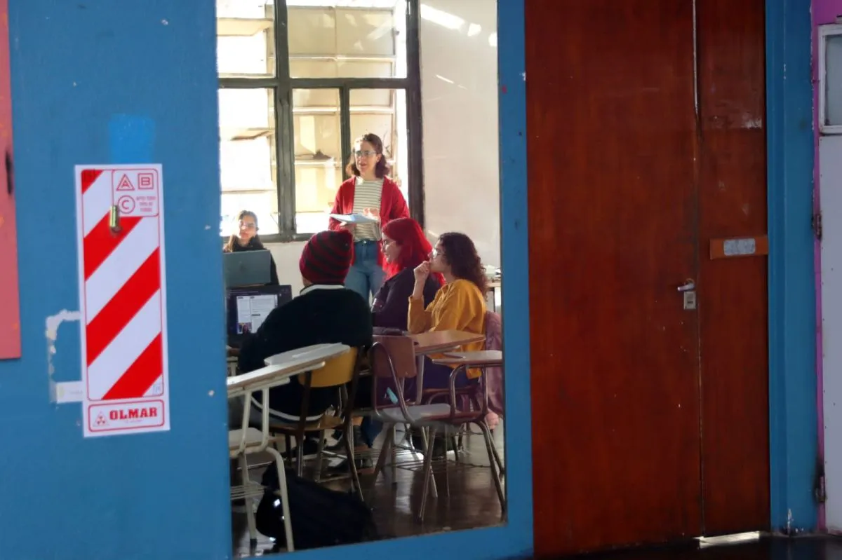 M&aacute;s de 2500 estudiantes est&aacute;n inscriptos en la Facultad de Derecho y Ciencias Sociales. Foto: Tania Domenicucci