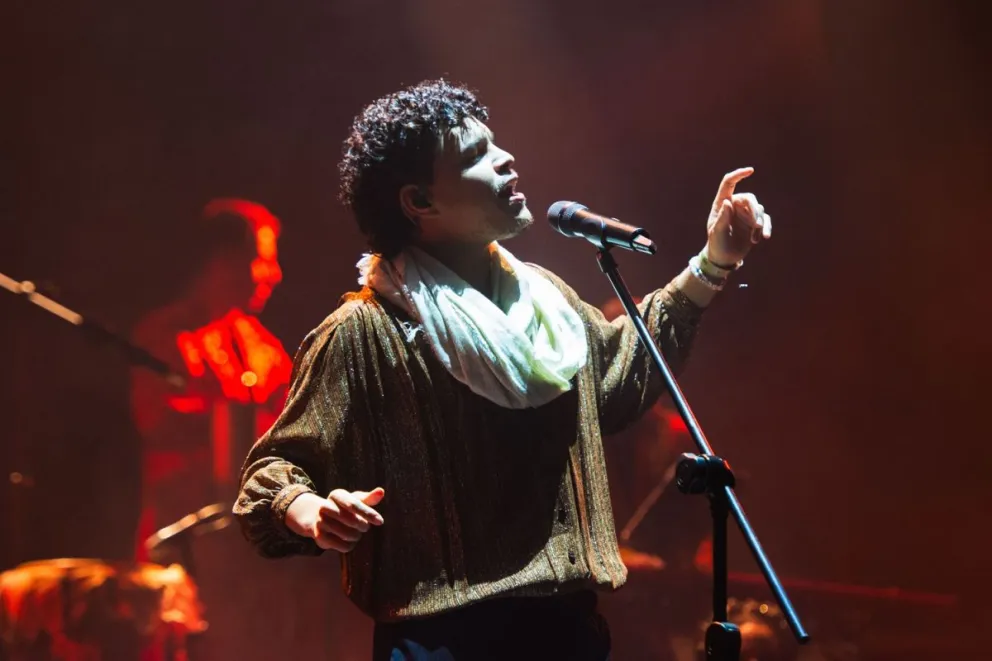Su interpretación de "Quimey Neuquén" en el Gran Rex se viralizó desde las redes de La Delio Valdez, y también se replicó en la Patagonia. (Foto: gentileza)