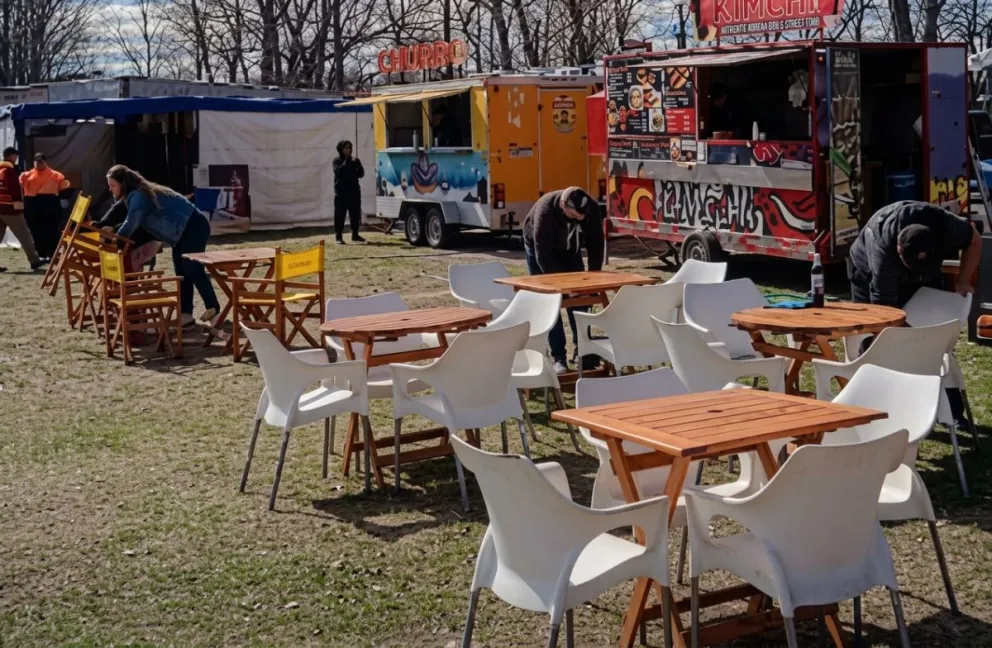 El evento comenzó esta mañana y se extenderá hasta el lunes. Foto gentileza