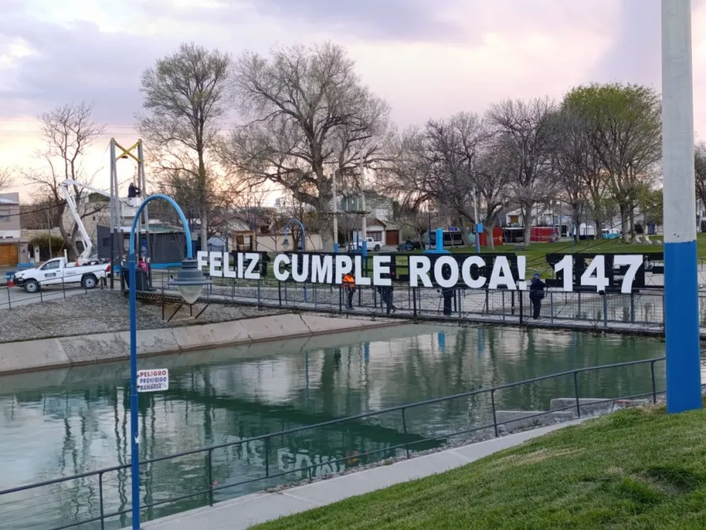 Hoy comenzaron los festejos por el aniversario de la ciudad. Foto Tania Domenicucci