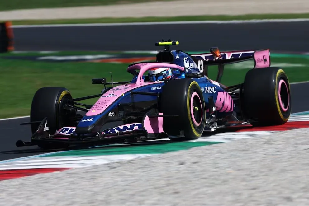 Franco Colapinto sumó dos puntos en el GP de Italia.