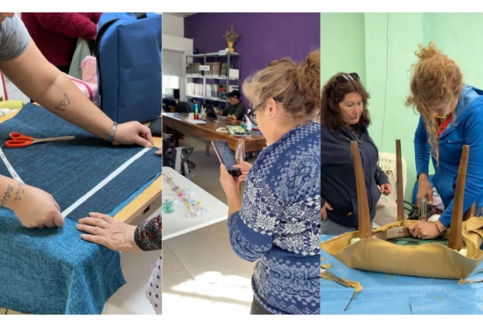 A través del programa se brinda a los vecinos una variedad de capacitaciones en habilidades y oficios. (Foto: gentileza)