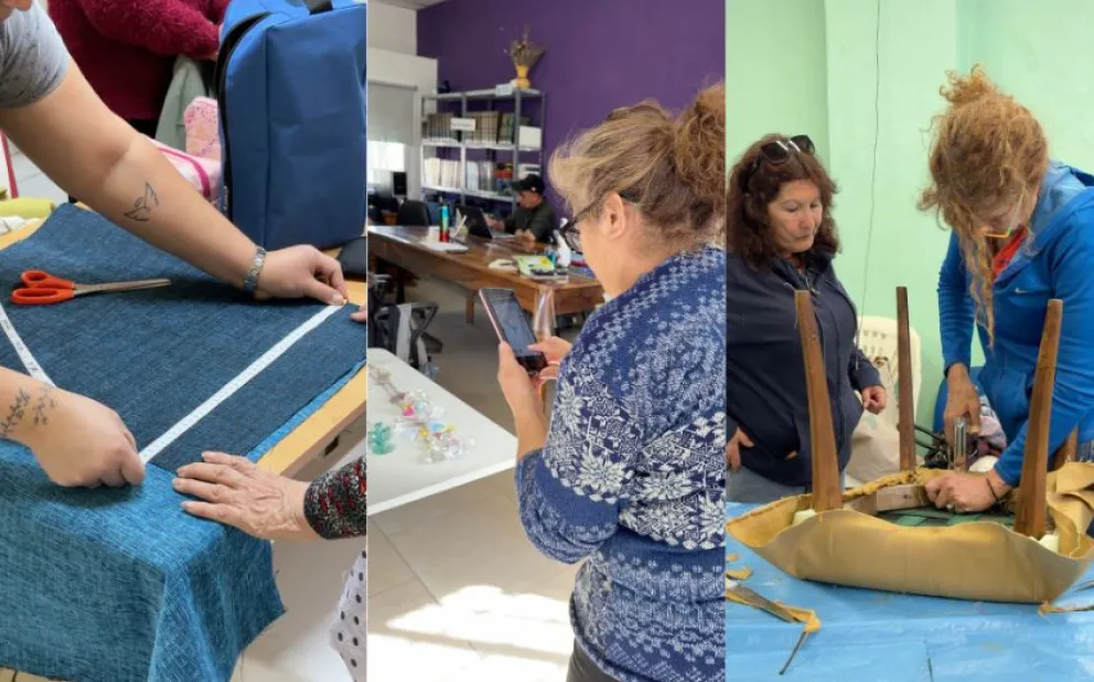 A través del programa se brinda a los vecinos una variedad de capacitaciones en habilidades y oficios. (Foto: gentileza)