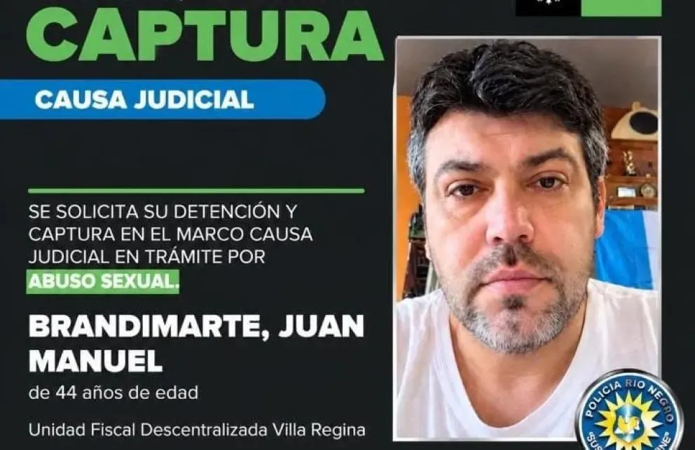  Brandimarte fue condenado  a 10 años y medio de prisión por un hecho de abuso sexual contra una menor.