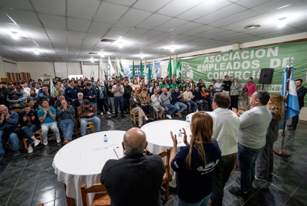La inauguración de la Escuela Laboral y de Oficios en el edificio de la UTA. Foto: CGT Alto valle