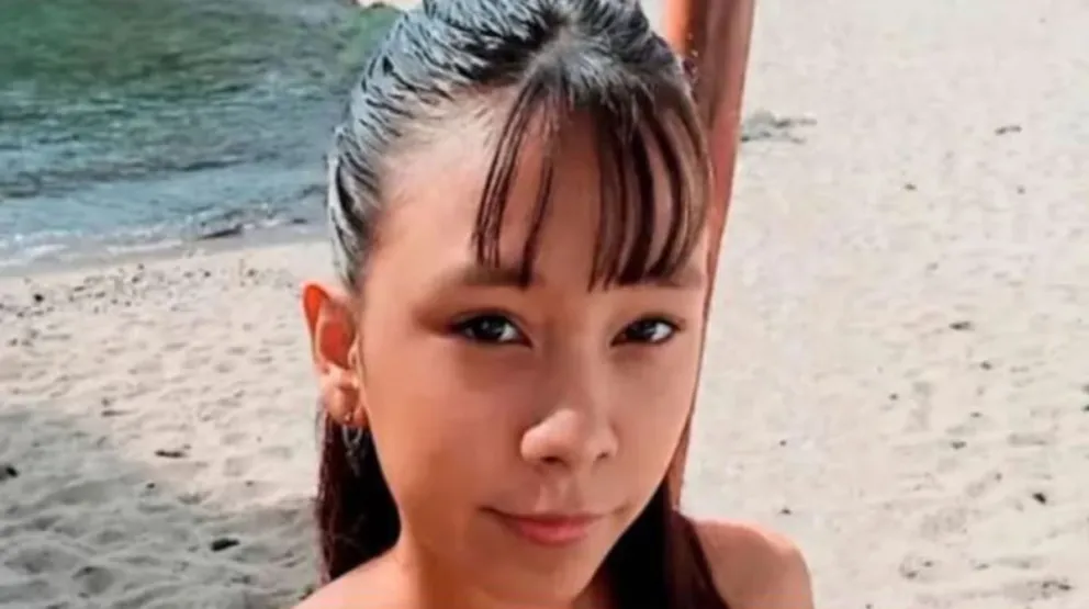 Agostina Vega tenía 14 años. 