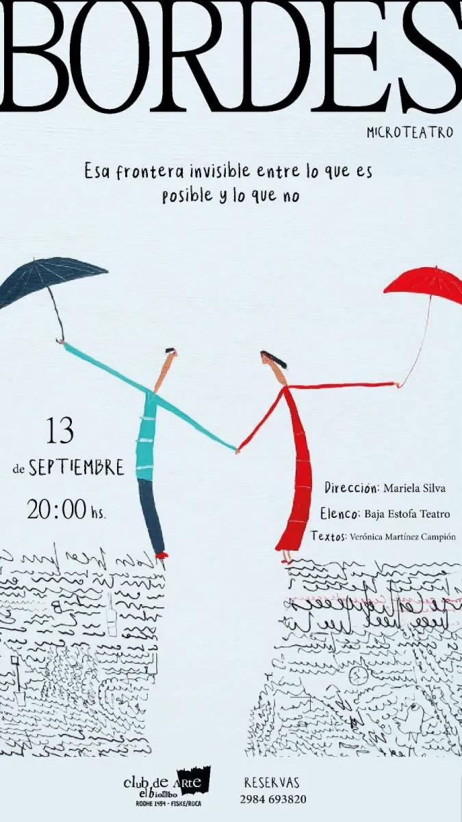 &ldquo;Bordes&rdquo; tendr&aacute; este domingo su sexta funci&oacute;n en el Club de Arte El Biombo. Foto: gentileza