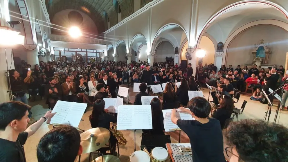 El concierto será en la catedral de Roca, ubicada en Sarmiento y Mitre. (Foto: gentileza)