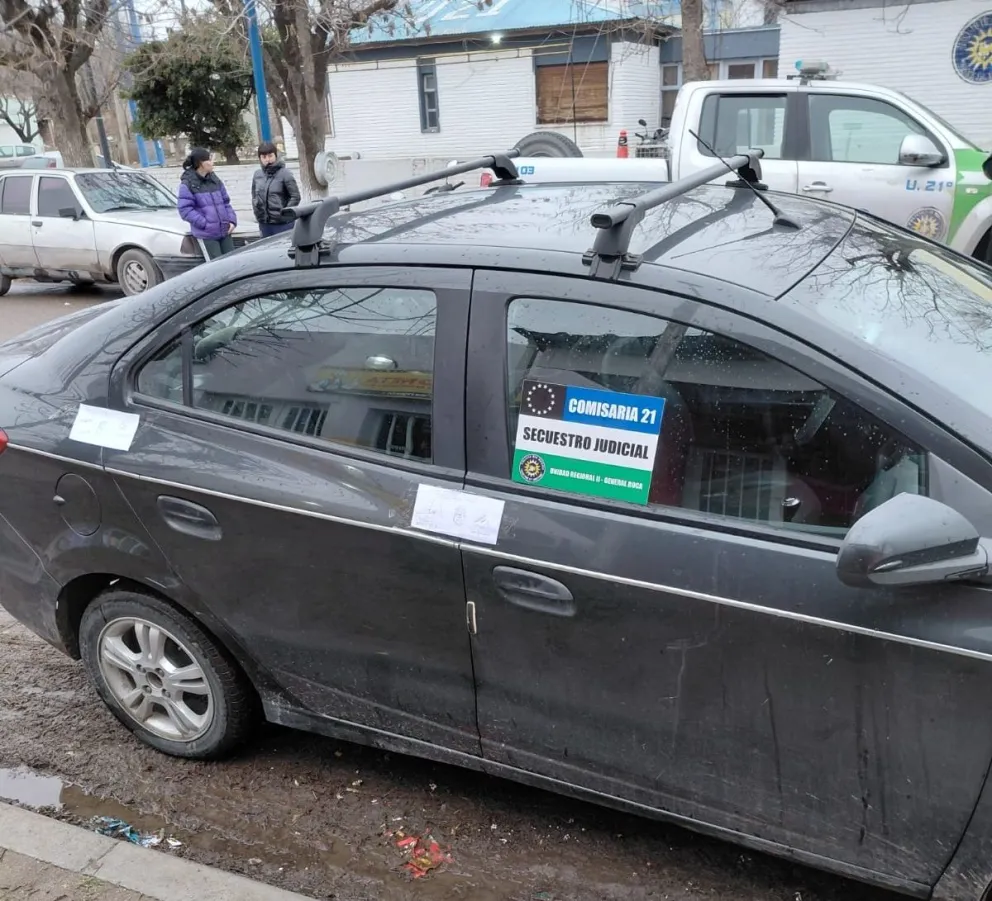 El sistema de rastreo RPL permitió ubicar el vehículo en Roca. (Foto: gentileza)