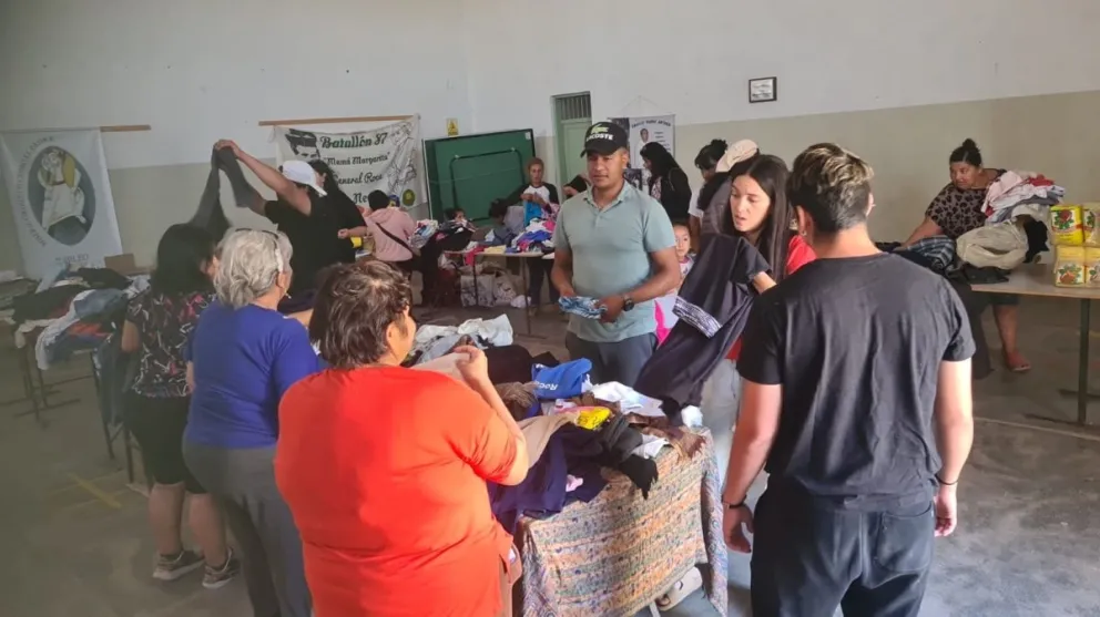 La propuesta se realiza todo el año ya que el espacio cuenta con un ropero solidario. Foto: gentileza