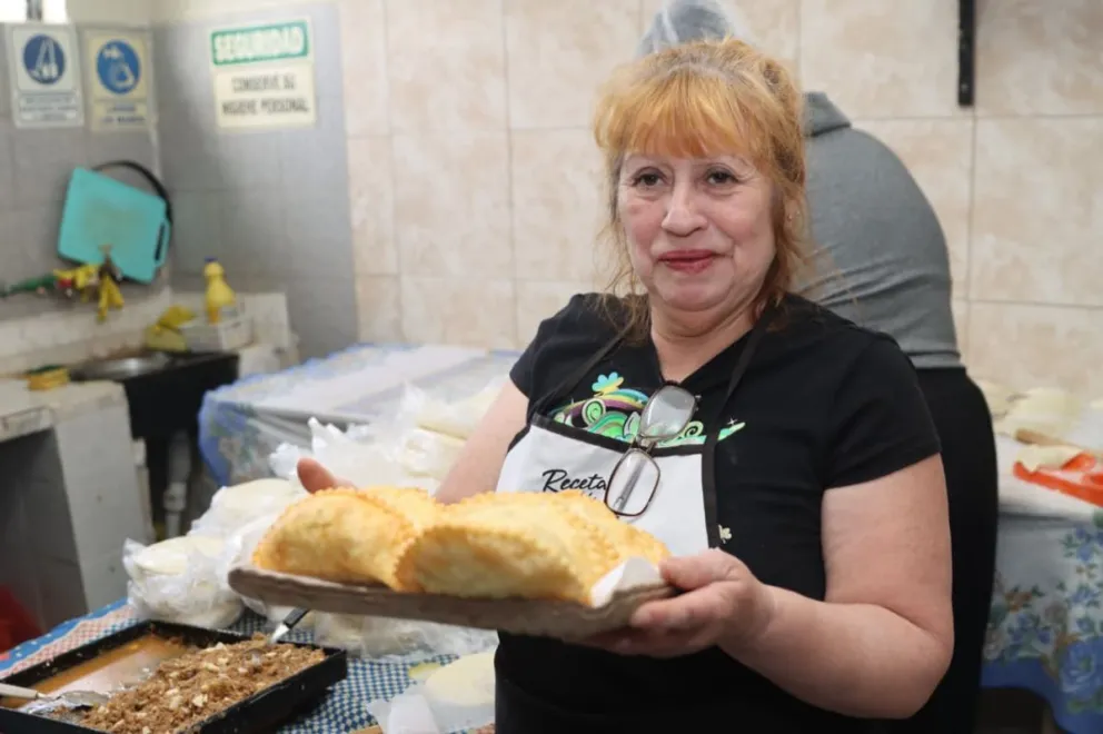 Las empanadas chilenas, protagonistas de una jornada de celebración en el Violeta Parra. Foto: Tania Domenicucci