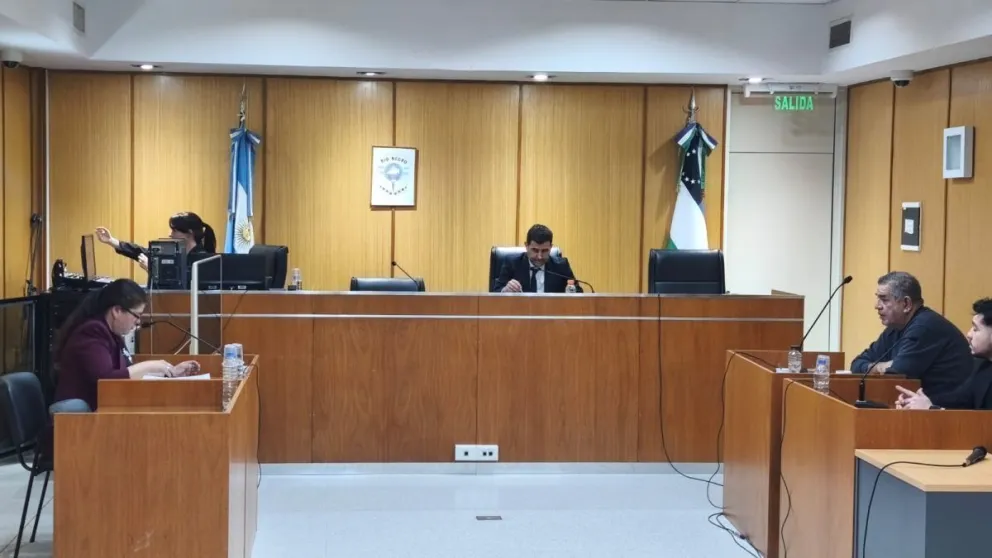 Durante la audiencia se presentó la prueba con la que las partes llegarán a juicio. Foto: Ministerio Público Fiscal