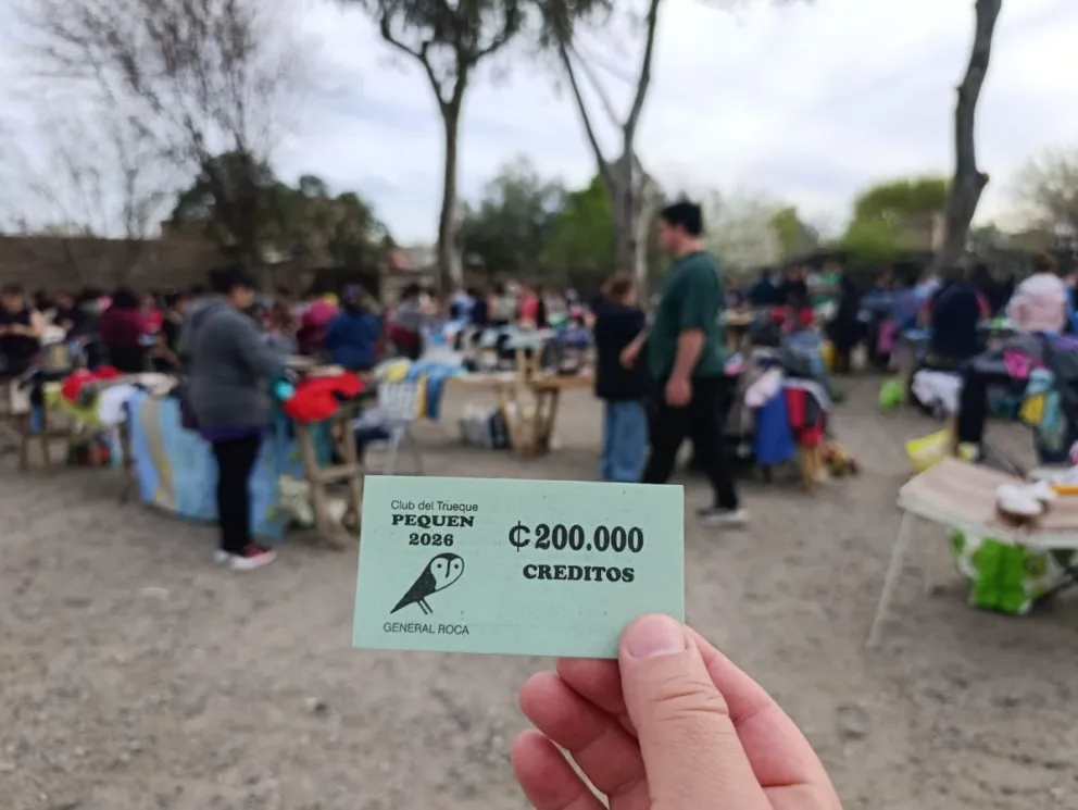 En el trueque no se usa dinero sino unos créditos alternativos. Foto Tania Domenicucci