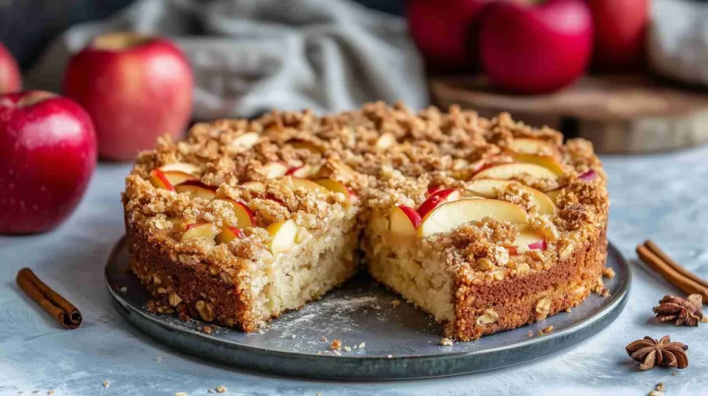 Una torta ideal para la merienda del domingo. 