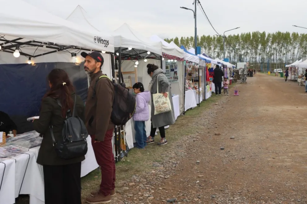 La Feria Municipal del Libro finalizará el domingo. Foto Tania Domenicucci