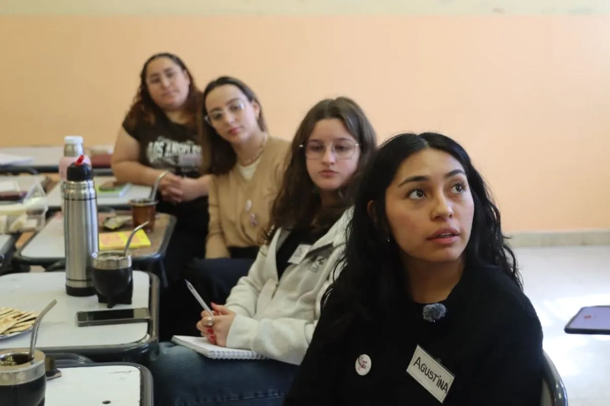 Agustina fue una de las encargadas de elaborar el informe. Foto: Tania Domenicucci
