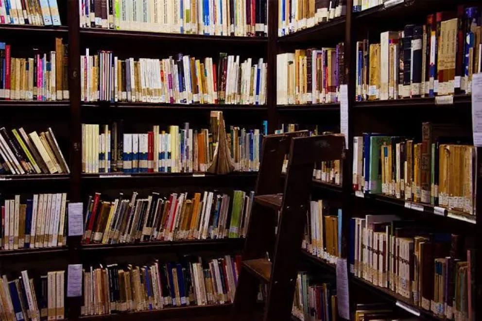 La bibliotaca fue elegida como una de las sedes oficiales. Foto archivo 