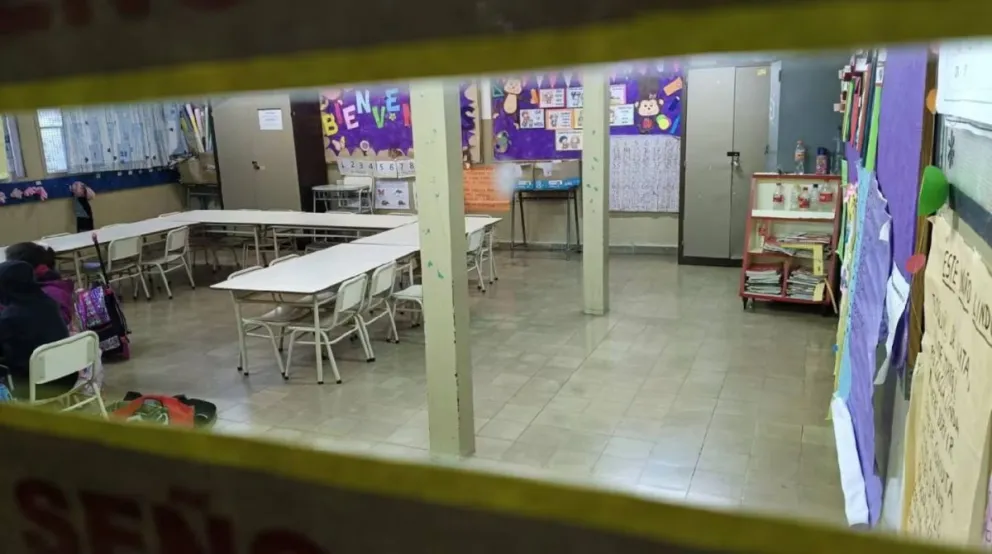 El hecho ocurrió en una escuela privada de nivel primario cercana al barrio Alberdi de la capital provincial.