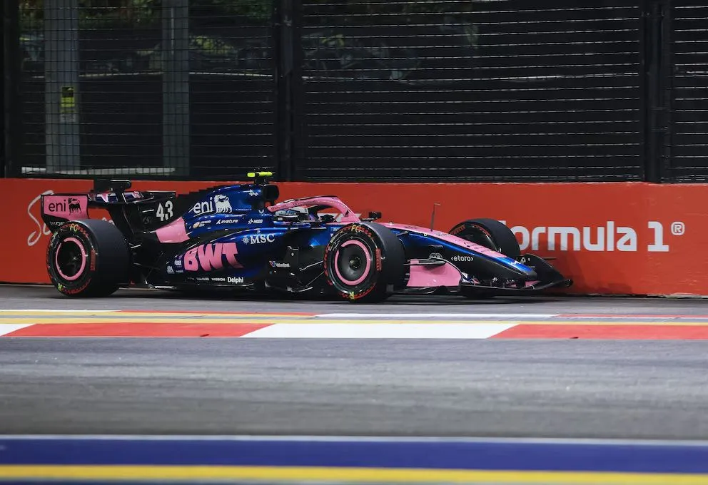 Alpine volvió a quedarse sin puntos por tercera vez consecutiva.