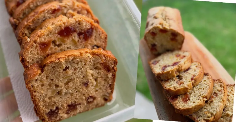 Este budín está listo en simples pasos.