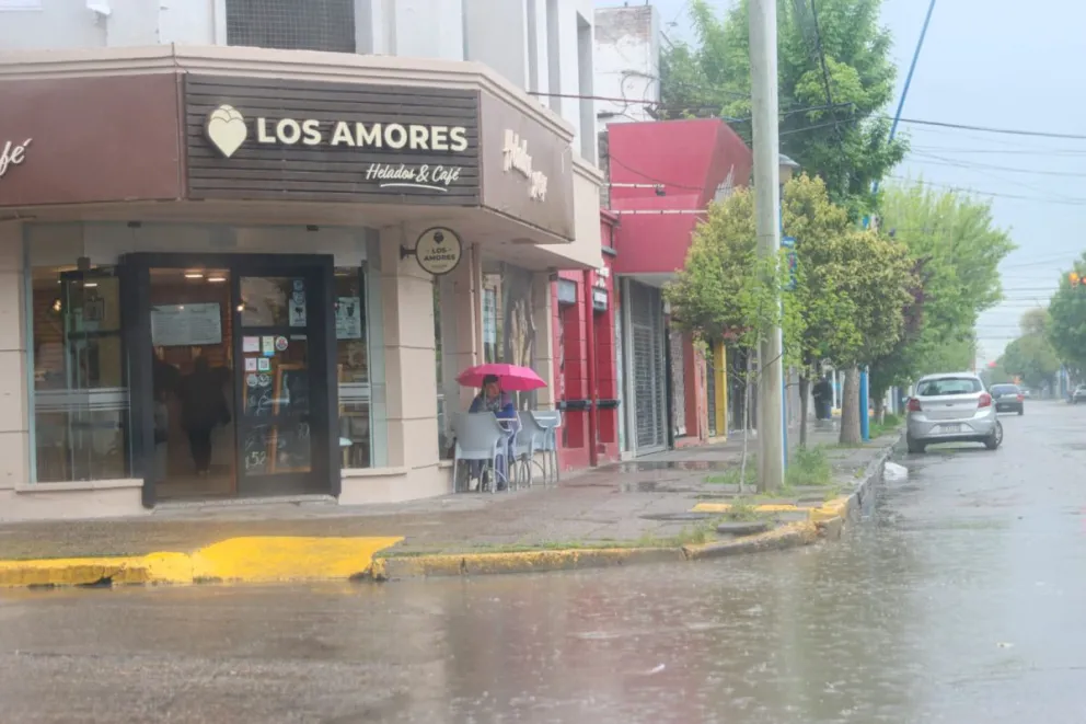 El mal tiempo continuará durante la semana, con lluvias, chaparrones y tormentas previstas para Roca. Foto Tania Domenicucci-ANR